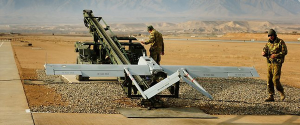THIS small grey aircraft may look like a toy but it is saving lives in Afghanistan by limiting the need for Australians to head out of their fortified base and...